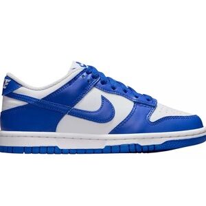 Nike Kids Royal Blue and White Sneakers